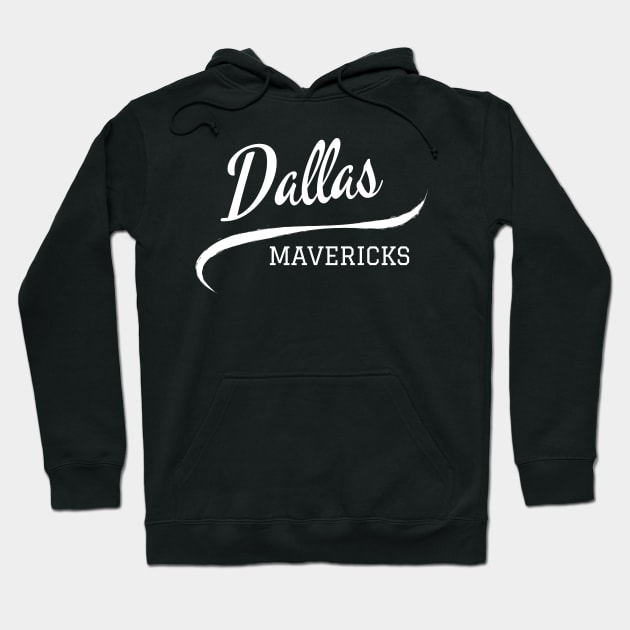 Mavericks Retro Hoodie by CityTeeDesigns